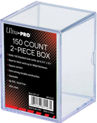 ULTRA PRO Card Storage Box - 2 Piece 150ct