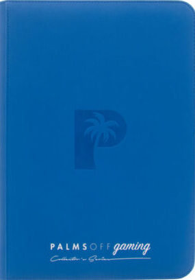 Collector's Series TOP LOADER Zip Binder 216 - COLOUR: Blue