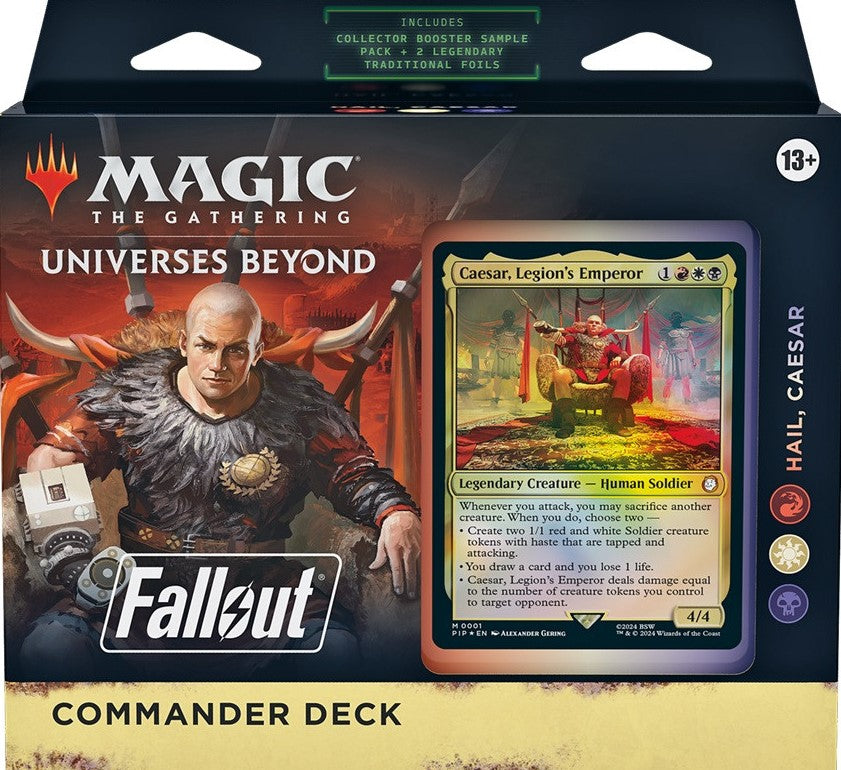 Magic the Gathering Fallout Commander Deck - Name: Hail Caesar