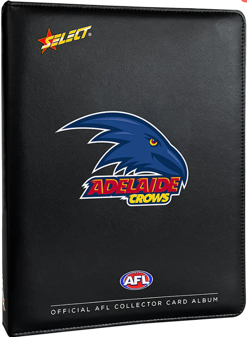 AFL Folder Assorted Team Collector Card Album - Teams: ADELAIDE