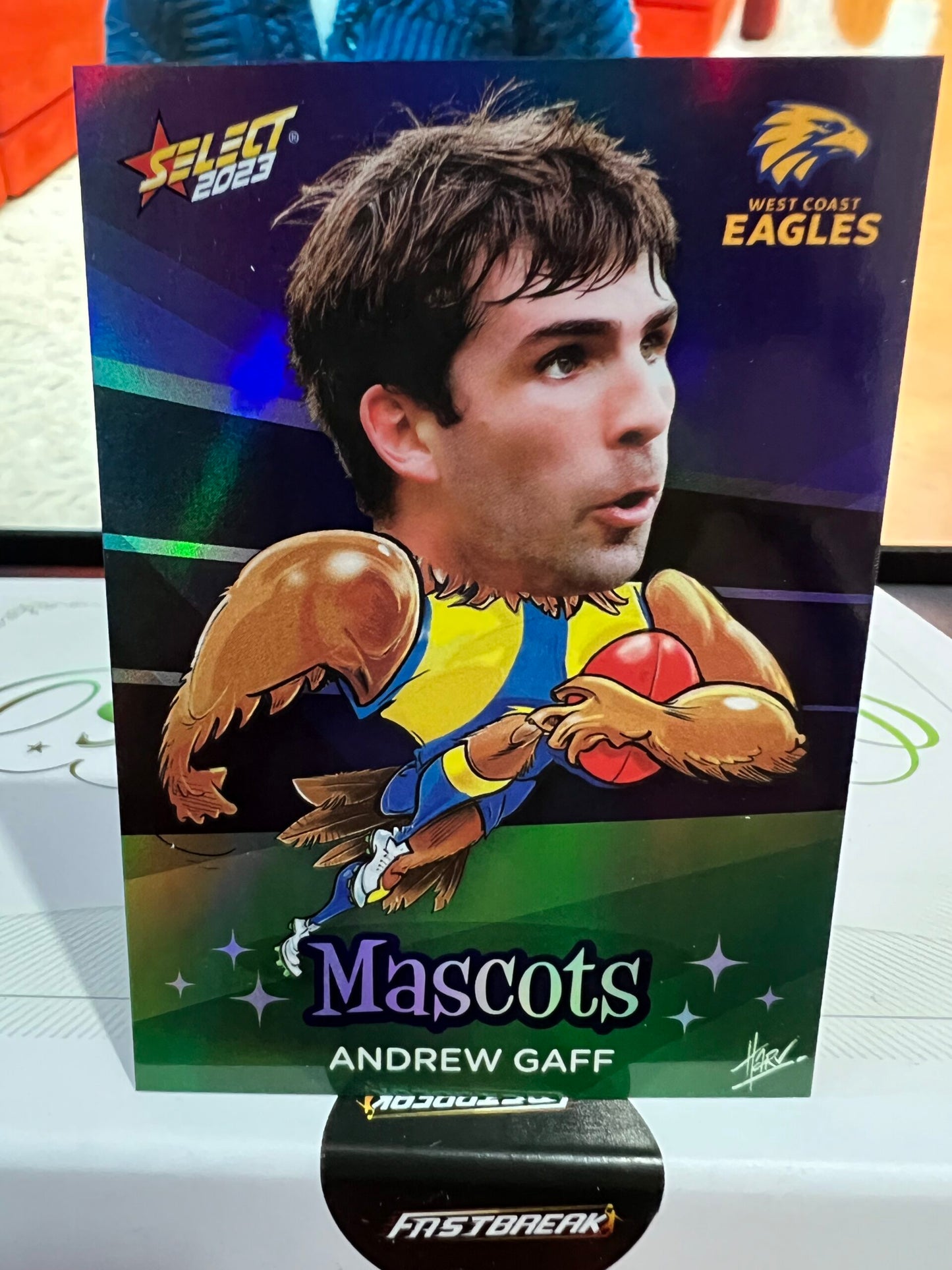 Andrew Gaff - West Coast - 2023 - Footy Stars - Mascots -