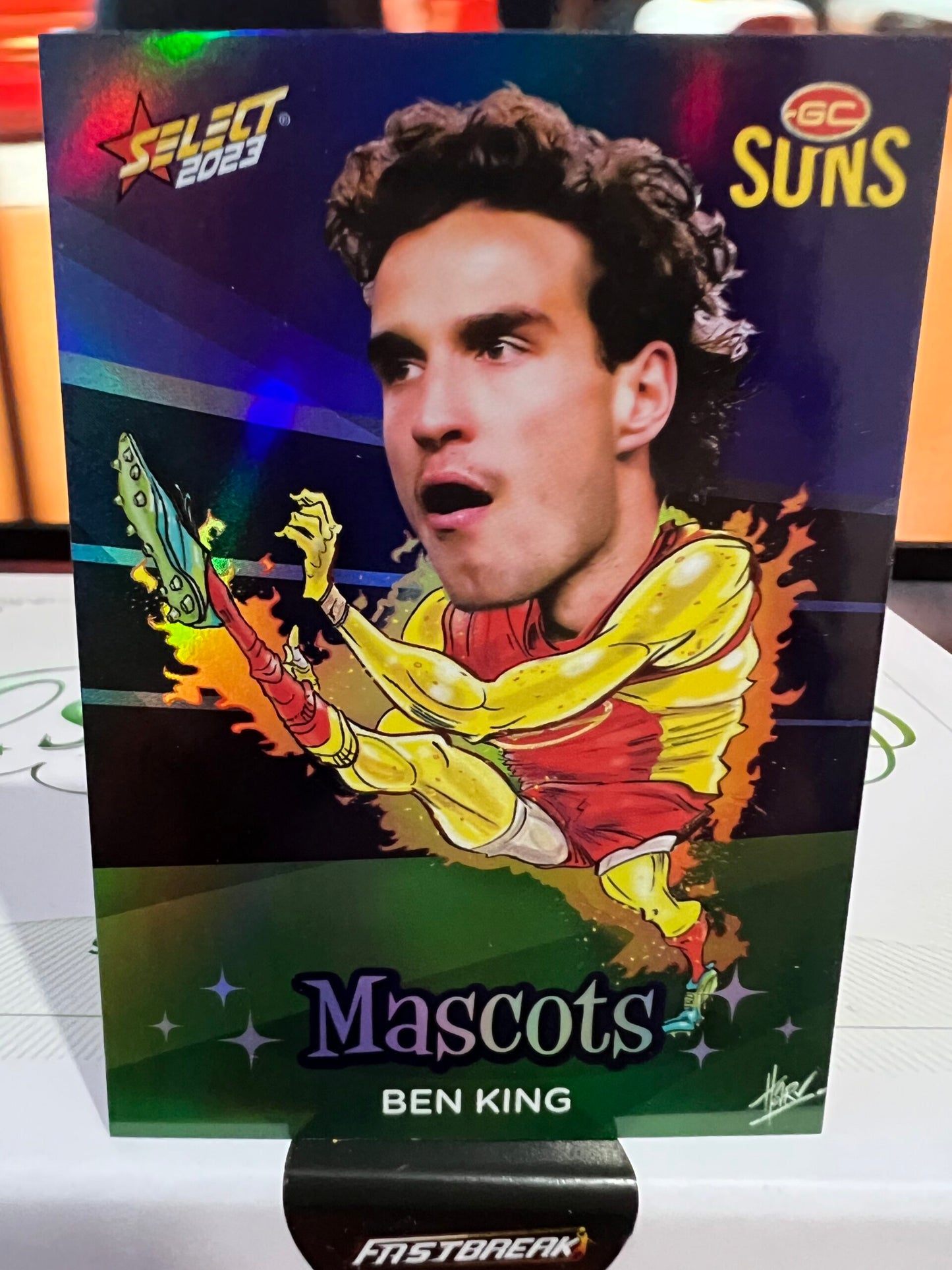 Ben King - Gold Coast - 2023 - Footy Stars - Mascots -