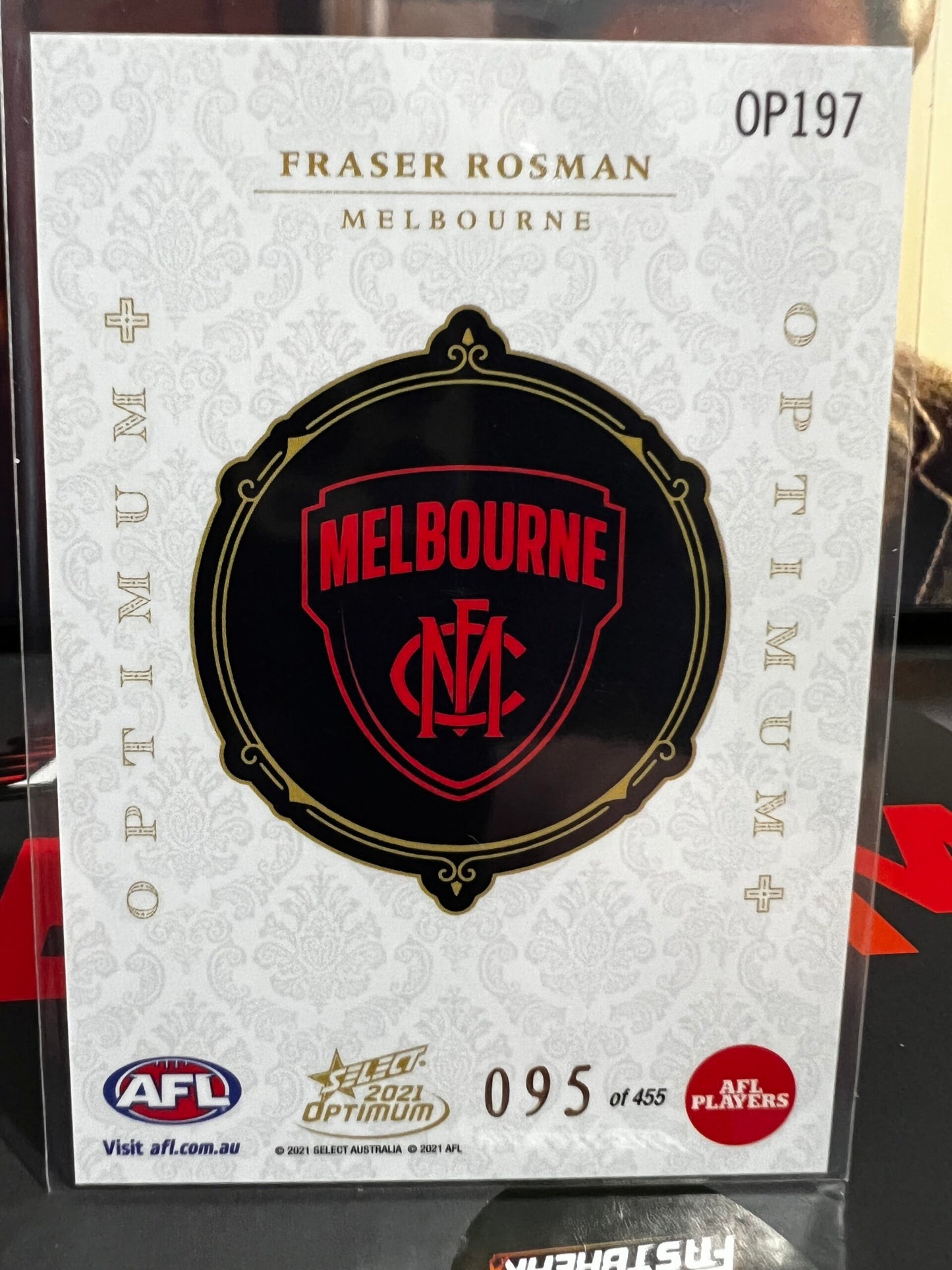 Fraser Rosman - Melbourne - 2021 - Optimum - Optimum RC + - 95/455