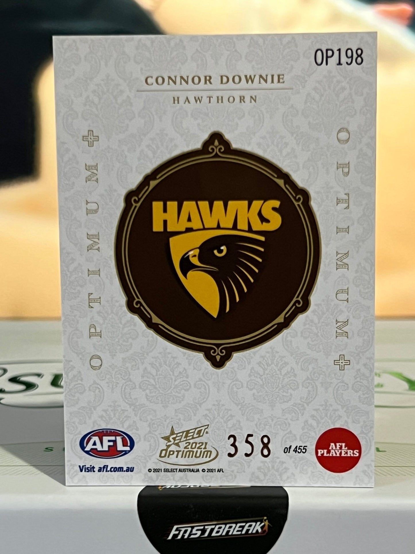 Connor Downie - Hawthorn - 2021 - Optimum - Optimum + - 358/455