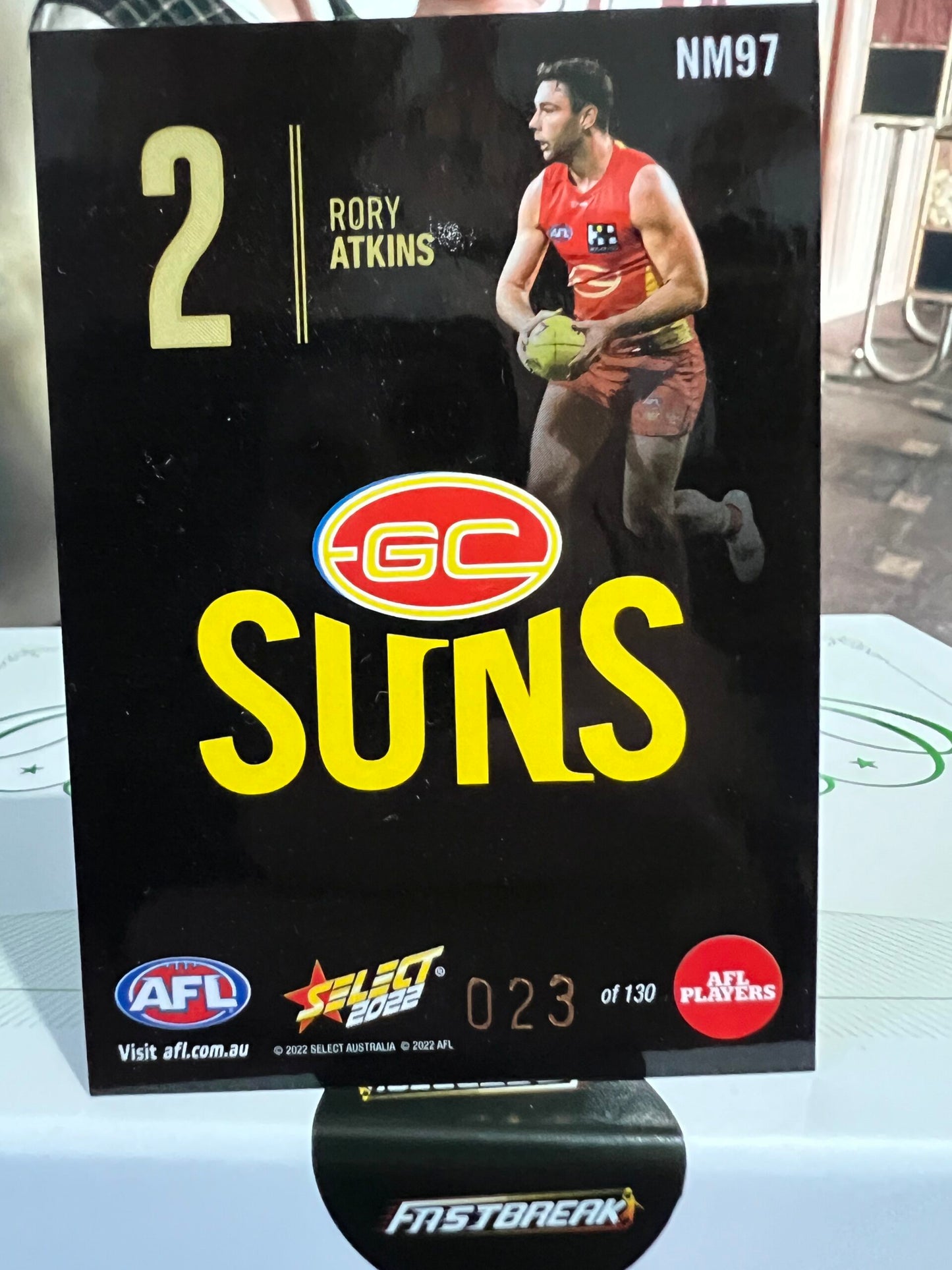 Rory Atkins - Gold Coast - 2022 - Forrty Stars - Midnight Numbers - 23/130
