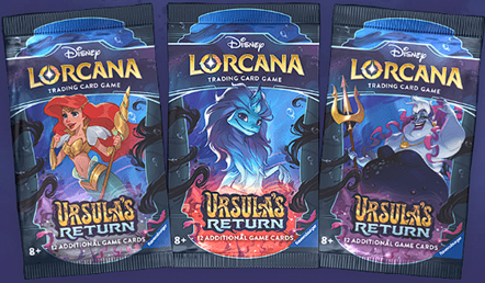 Lorcana Trading Card Game Set Shimmering Skies Booster PACK