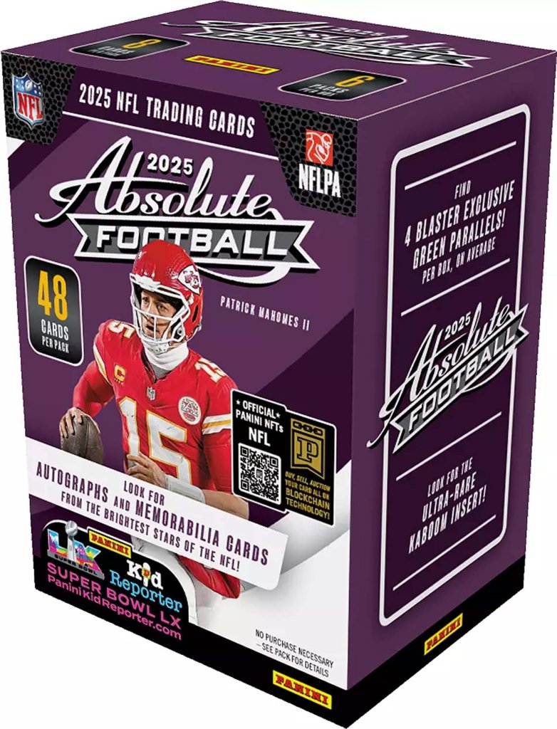 Panini NFL Absolute Football Blaster 2025