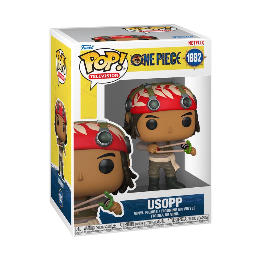 One Piece (Netflix) - Usopp Pop! Vinyl 1882