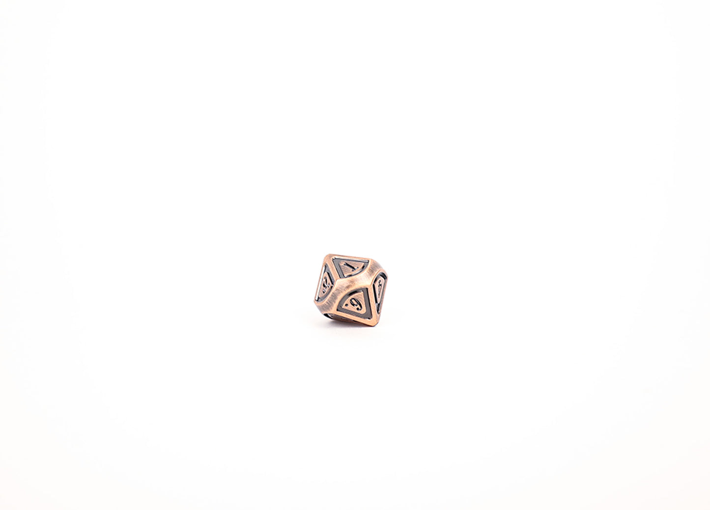 LPG Dice RPG Set Concentric Black/Brass
