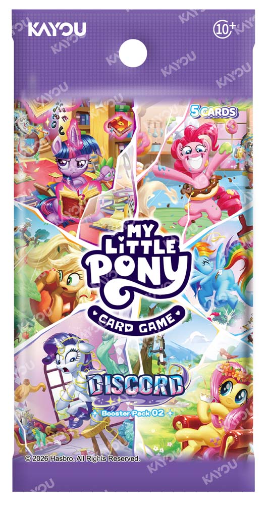 Kayou My Little Pony TCG: Series 2 Discord Foil Booster PACK