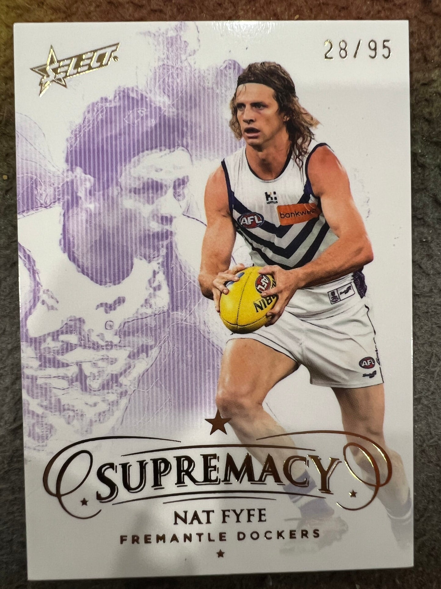 Nat Fyfe - Fremantle - 2024 - Supremacy - SUPREMACY BASE - 28/95