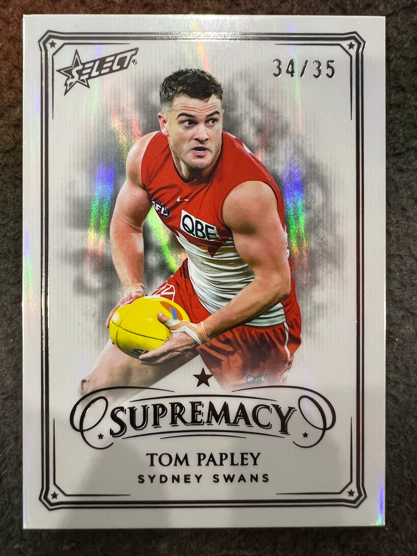 Tom Papley - Sydney - 2024 - Supremacy - BLACK PEARL - 34/35