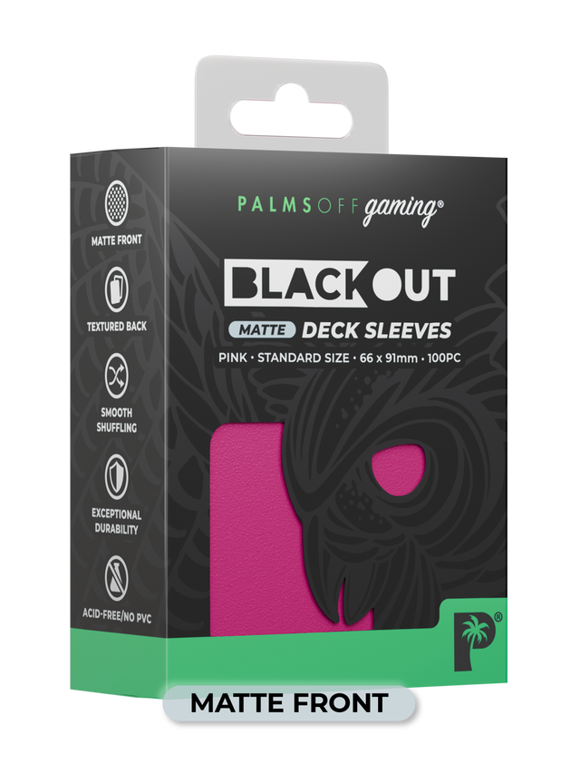 Blackout Deck Sleeves - Standard Size