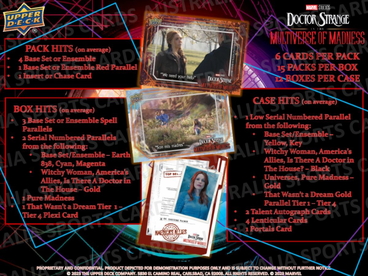 Doctor Strange 2: Multiverse of Madness - Hobby Trading Cards PACK