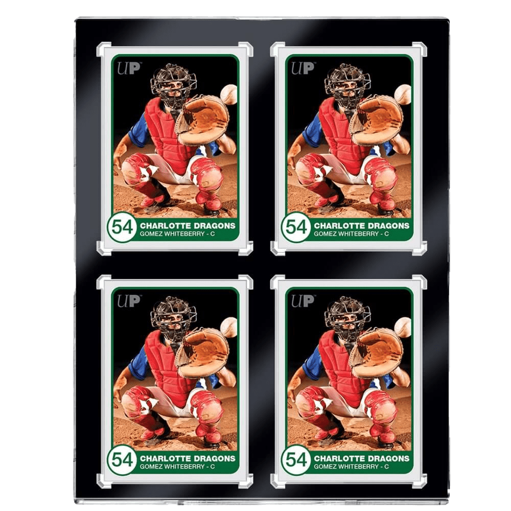 ULTRA PRO ONE TOUCH - 4-card Black Border 130pt Magnetic Closure