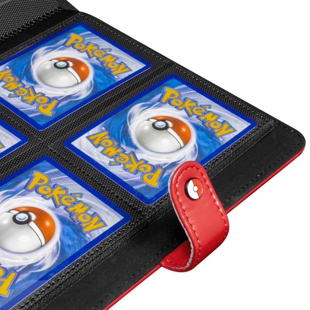 ULTRA PRO Pokémon Premium Red Snap Binder