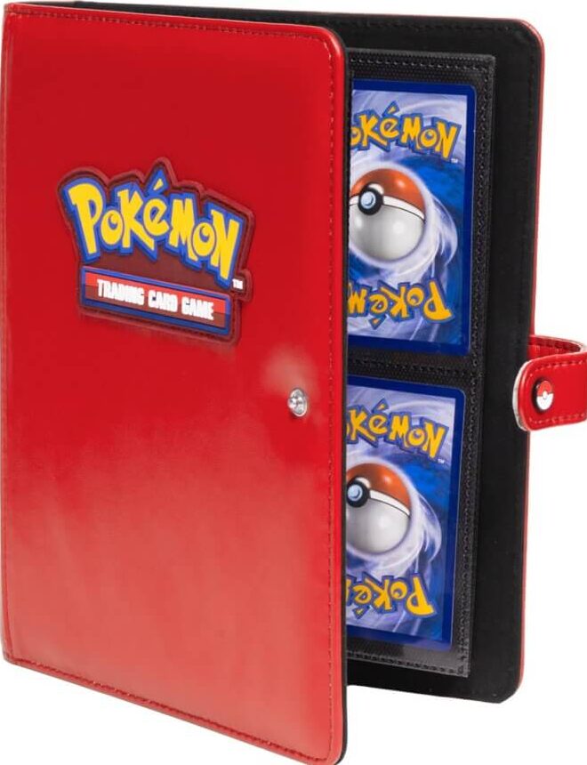 ULTRA PRO Pokémon Premium Red Snap Binder