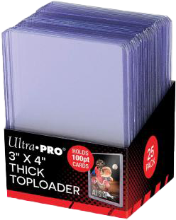 Ultra Pro 100pt Thick Toploader 25pk