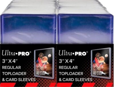 ULTRA PRO 3" x 4" Regular Toploaders & Card Sleeves (200 count retail pack)