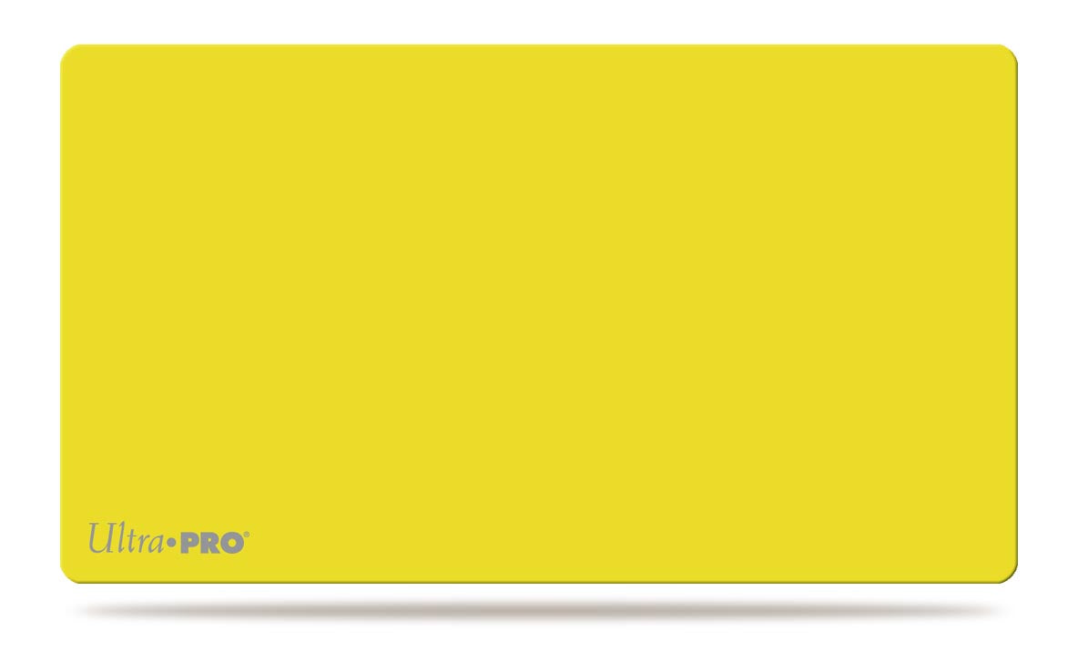 Ultra Pro: UP84232 Solid Lemon Yellow Playmat