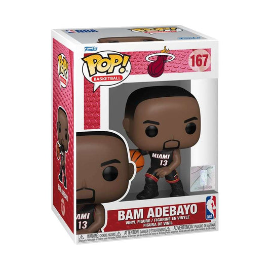 NBA Basketball - Bam Adebayo (Miami Heat) Pop! Vinyl 167
