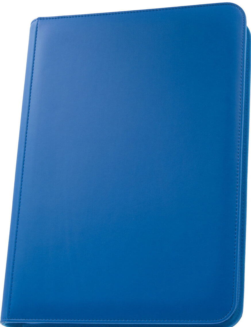 STEALTH 9 Pocket Zip Trading Card Binder - Blue