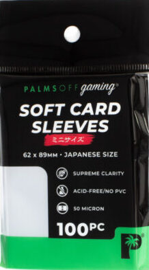 Soft Card Sleeves - Japanese Size - 100pc