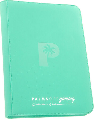Collector's Series 9 Pocket Zip Trading Card Binder - TURQUOISE