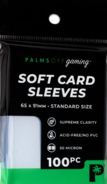 Soft Card Sleeves - Standard Size - 100pc