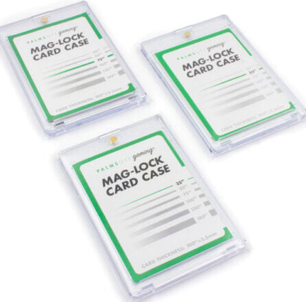 MintFit Mag-Lock Card Case Sleeves (35pt-75pt) - 100pc