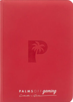 Collector's Series TOP LOADER Zip Binder 216 - COLOUR: Red