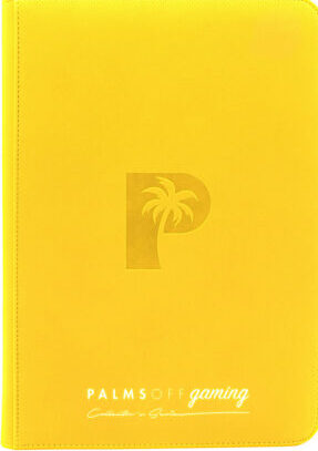 Collector's Series TOP LOADER Zip Binder 216 - COLOUR: Yellow