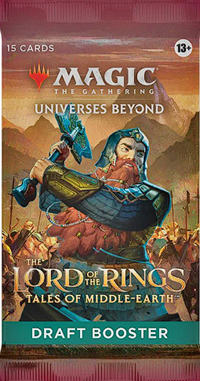 Magic the Gathering - Lord of the rings Tale of Middle Earth Draft Booster Pack