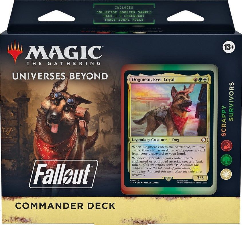 Magic the Gathering Fallout Commander Deck - Name: Scrappy Survivors