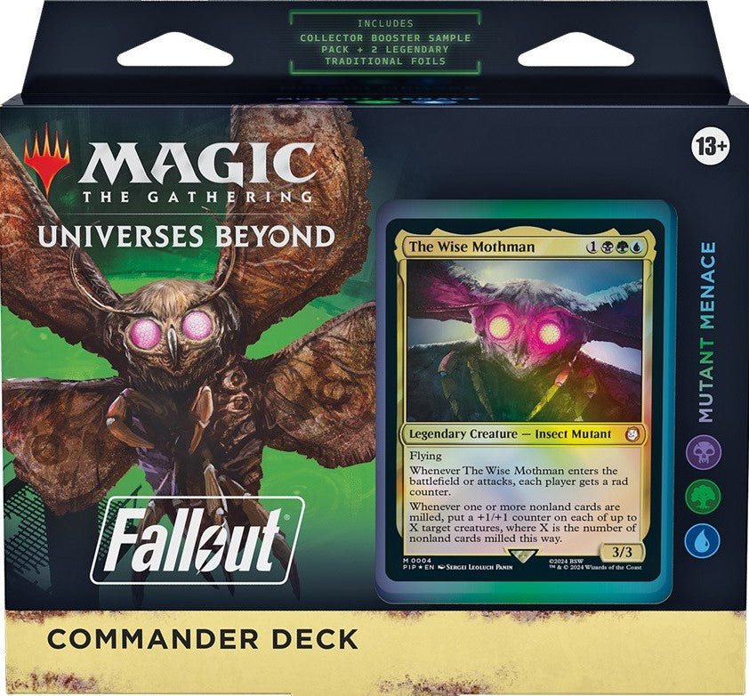 Magic the Gathering Fallout Commander Deck - Name: Mutant Menace