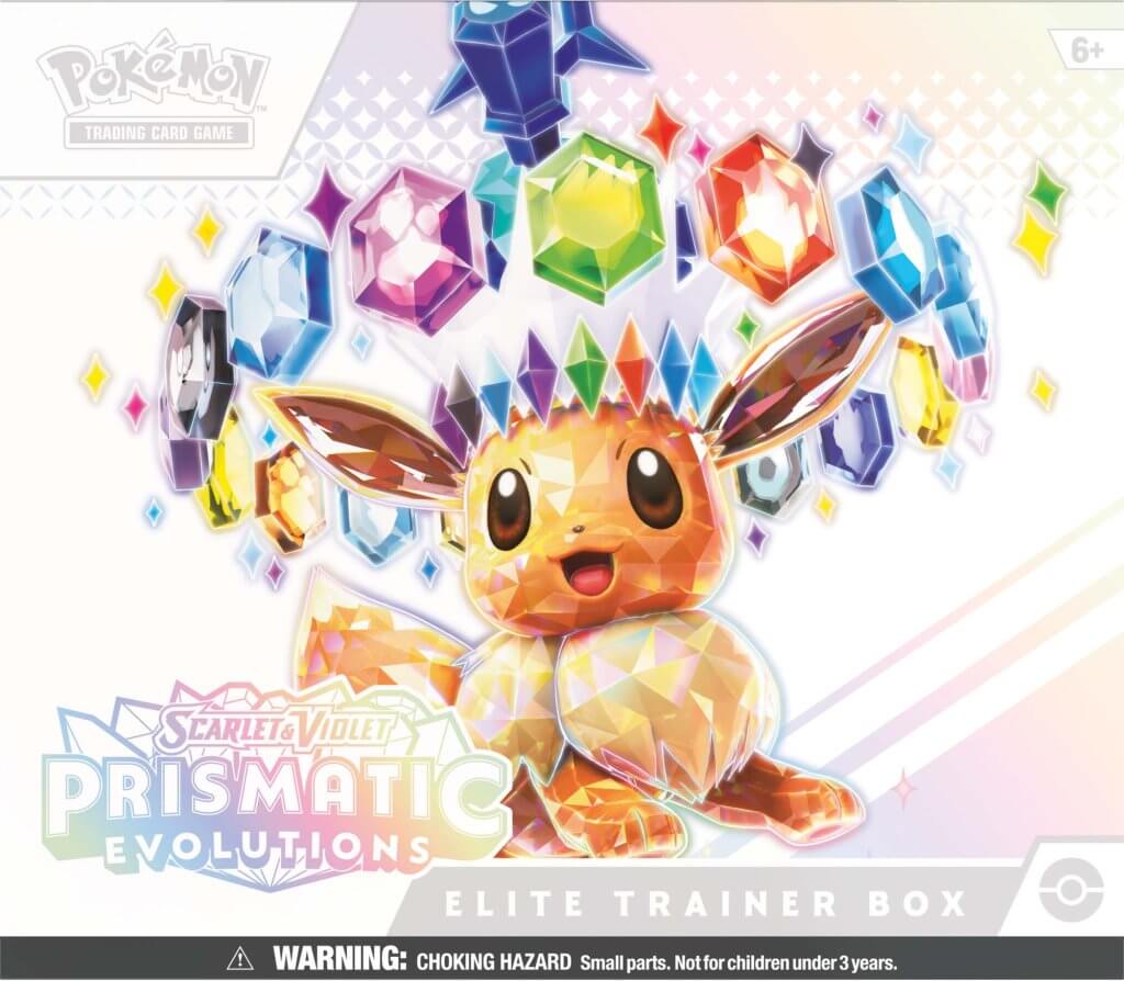 POKÉMON TCG Scarlet &amp; Violet 8.5 Prismatic Evolutions Elite Trainer Box
