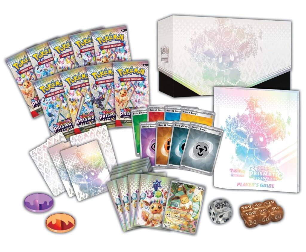 POKÉMON TCG Scarlet &amp; Violet 8.5 Prismatic Evolutions Elite Trainer Box