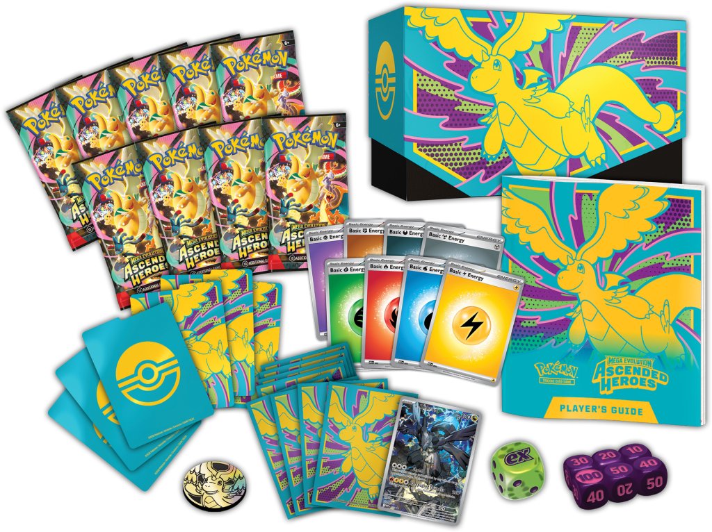 Pokémon TCG: Mega Evolution— Ascended Heroes Booster Bundle