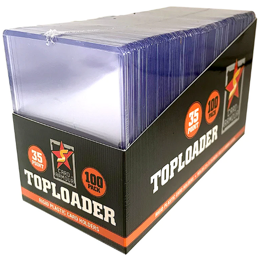 Select Card Armour Top Loaders 35pt - 100 Pack