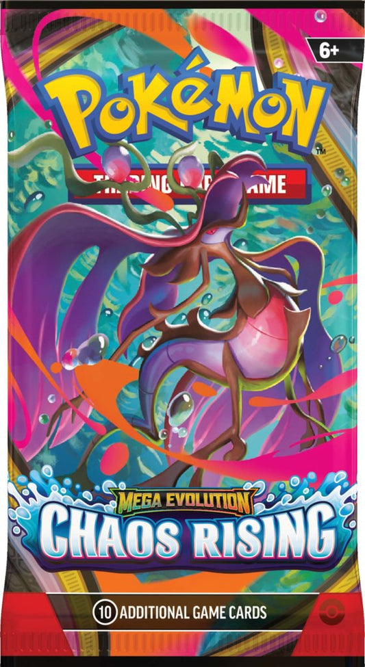 Pokémon TCG: Mega Evolution Chaos Rising Booster PACK