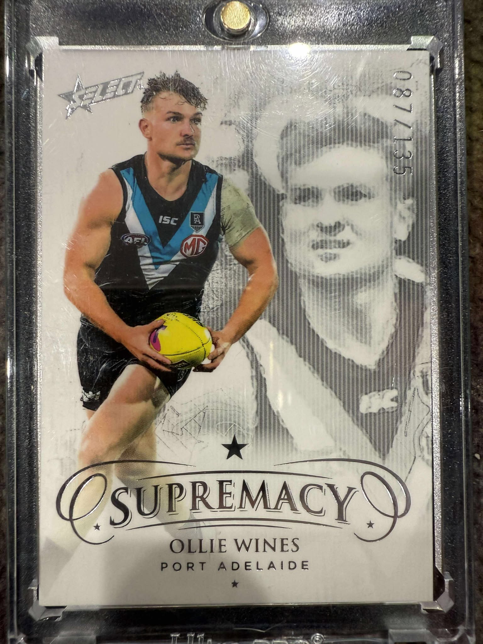 Ollie Wines Port Adelaide 2021 Supremacy Base 087/135