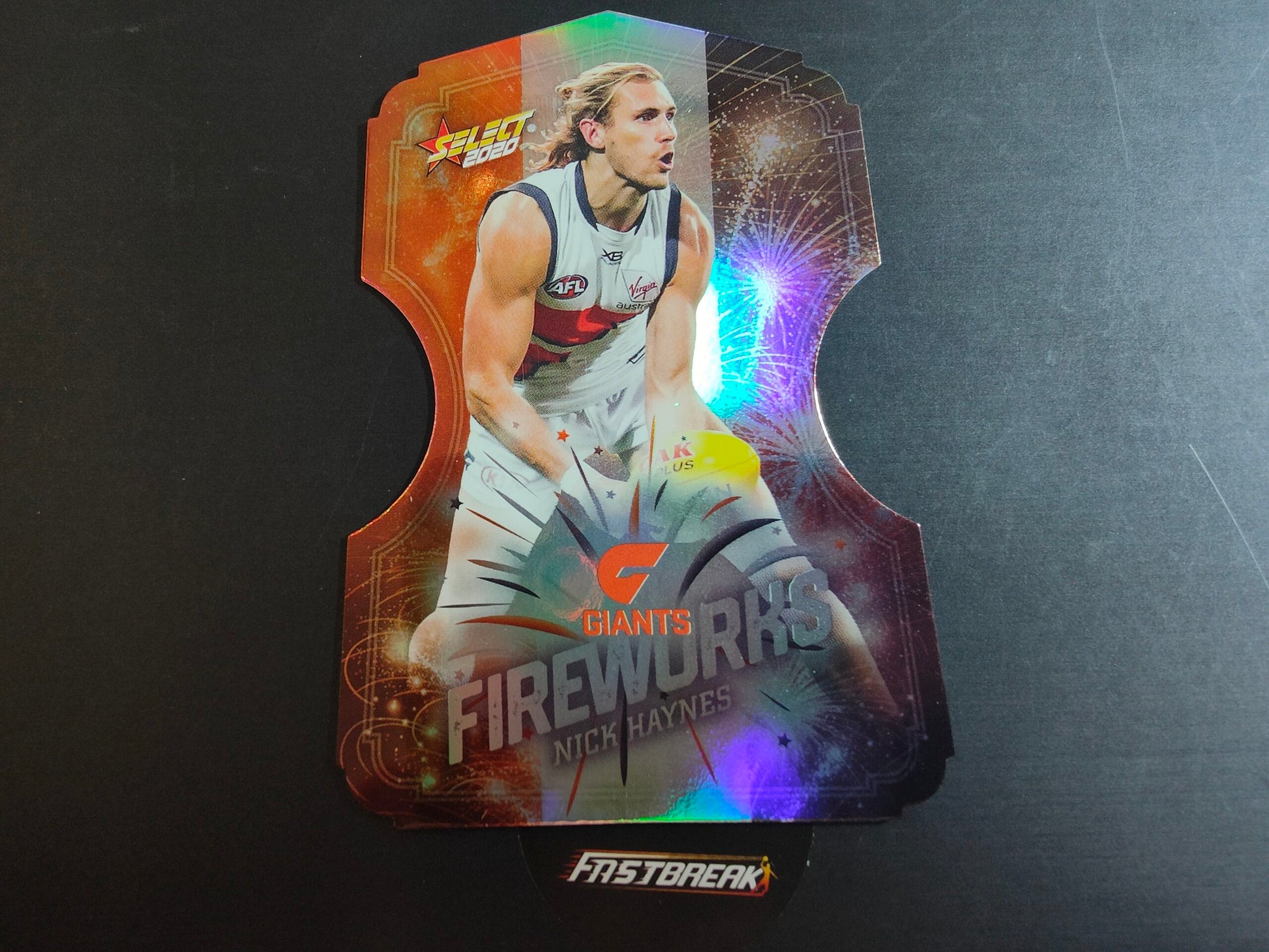 Nick Haynes - GWS - 2020 - Footy Stars - Fireworks - 4/210