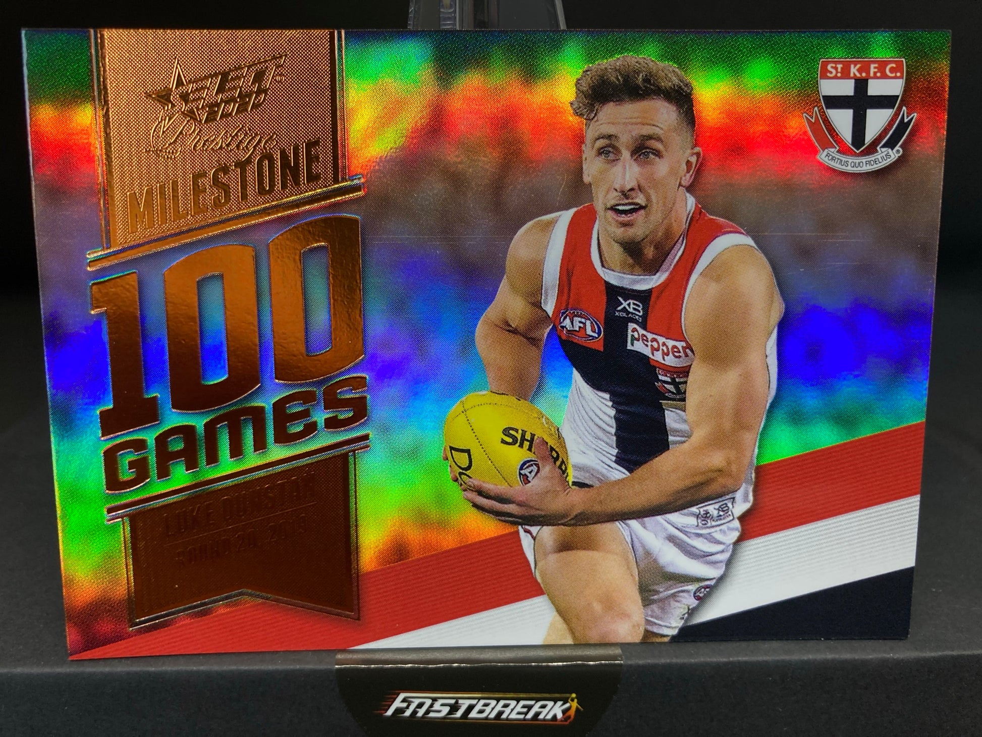 Luke Dunstan - St Kilda - 2020 - FS Prestige - Milestone Games - 92/200