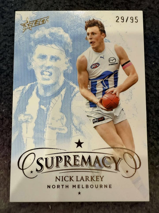 Nick Larkey North Melbourne 2024 Supremacy GOLD 29/95