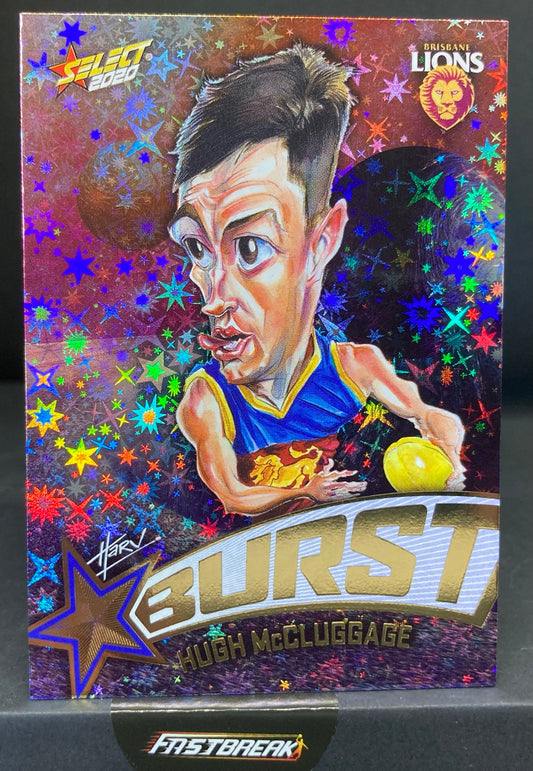 Hugh McCluggage - Brisbane - 2020 - Footy Stars - Starburst Galactic - 37/210