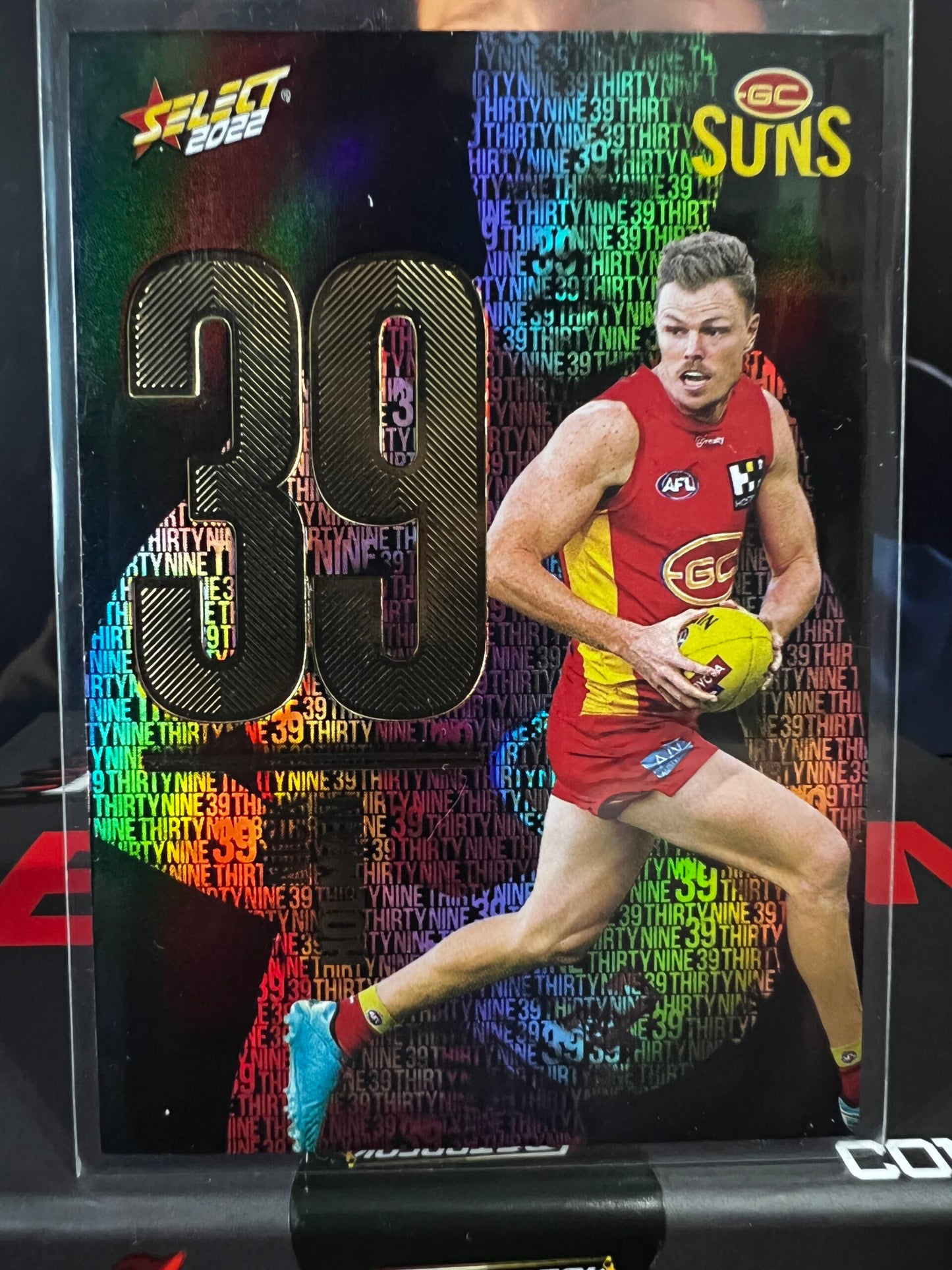 Nick Holman - Gold Coast - 2022 - Footy Stars  - Midnight Numbers - 41/130