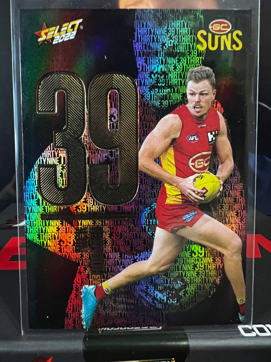 Nick Holman - Gold Coast - 2022 - Footy Stars  - Midnight Numbers - 41/130