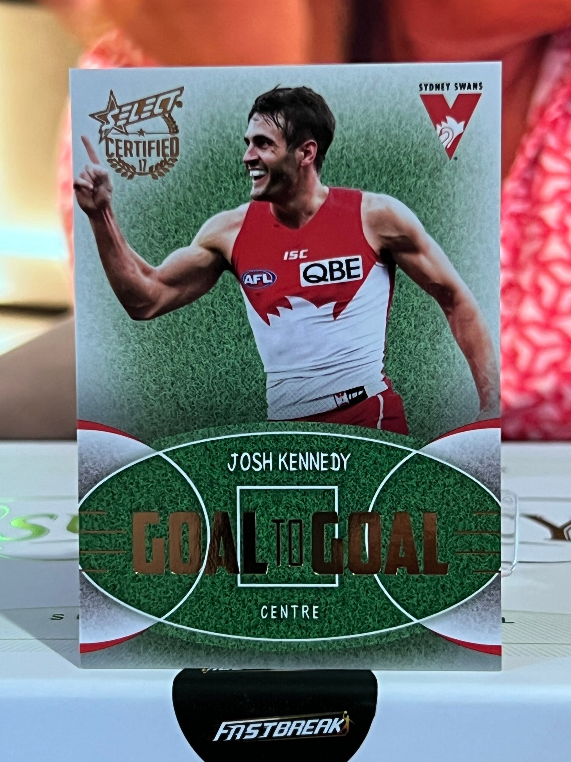Josh Kennedy - Sydney - 2017 - Certified - Goal to Goal - 143/285