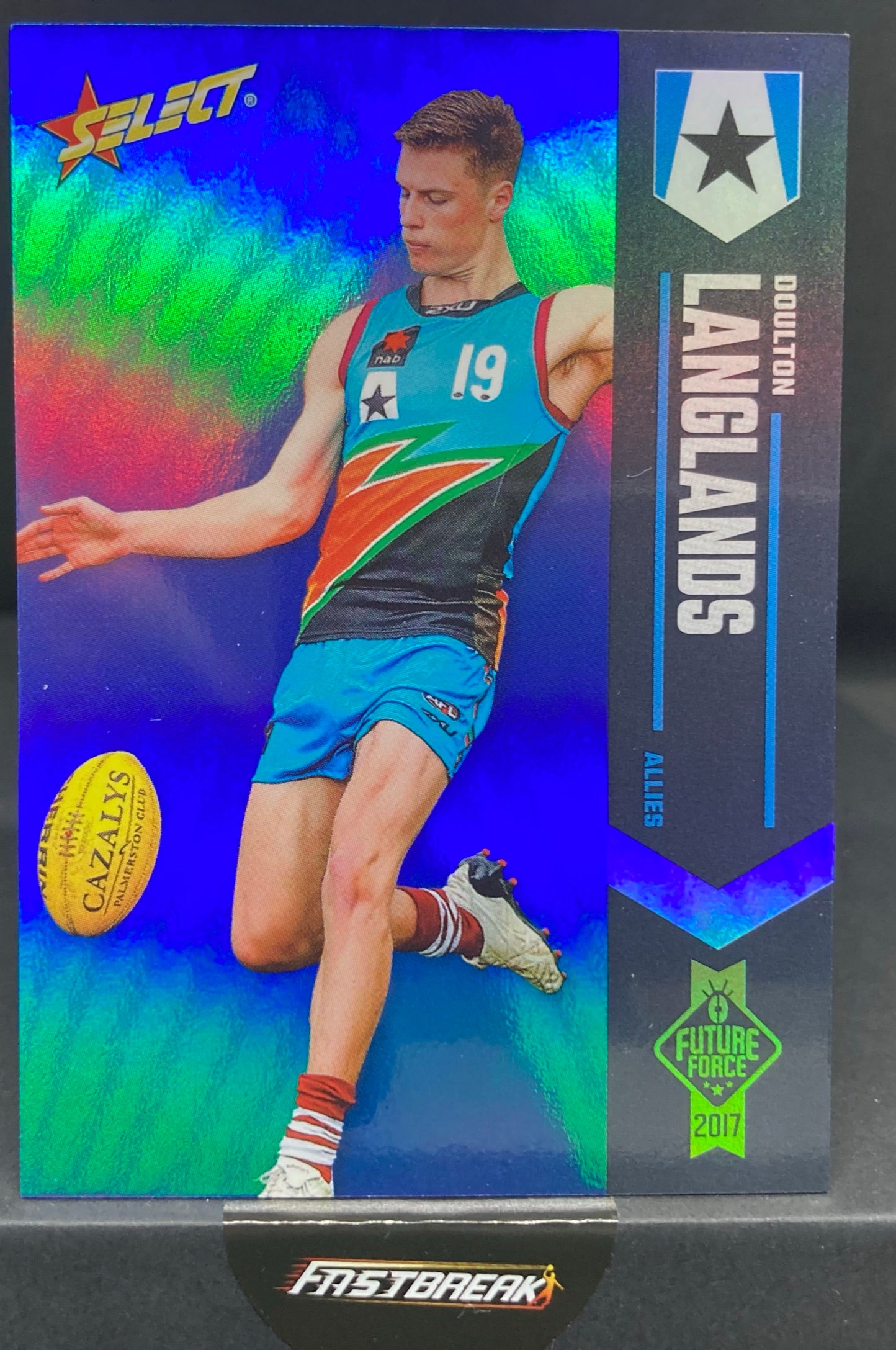 Doulton Langlands - St Kilda - 2017 - Future Force - Blue Paralell - 77/110