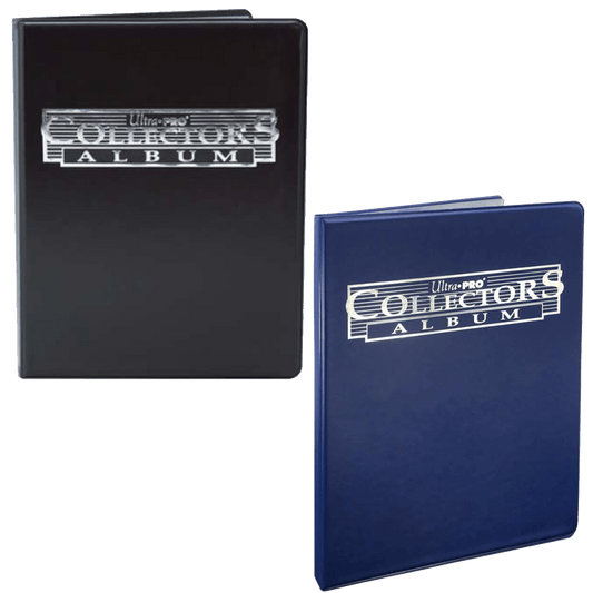 4-Pocket Black / Blue Collectors Portfolio